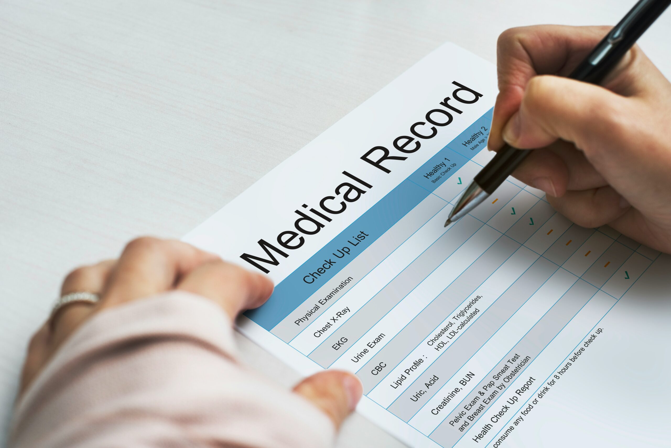 Detailed Medical Records